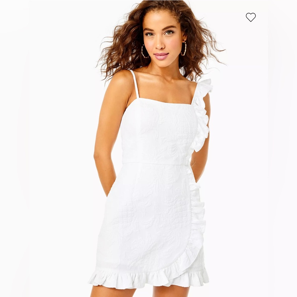 Lilly Pulitzer White Maetha Romper, size 0